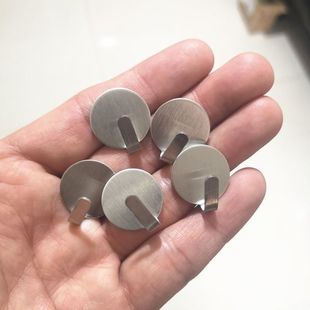 Invisible Hook mini stainless steel small sticky hook extra small metal dormitory seamless small round punch-free small sticky hook