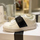 Foreign trade V home casual sneaker rivet white shoes leather fashion couple shoes men and women with shoes