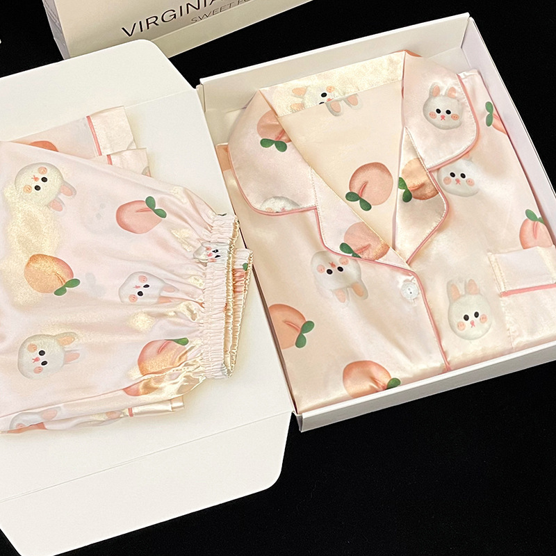 FS_3938#가디건 더블 쇼트 피치 래빗
