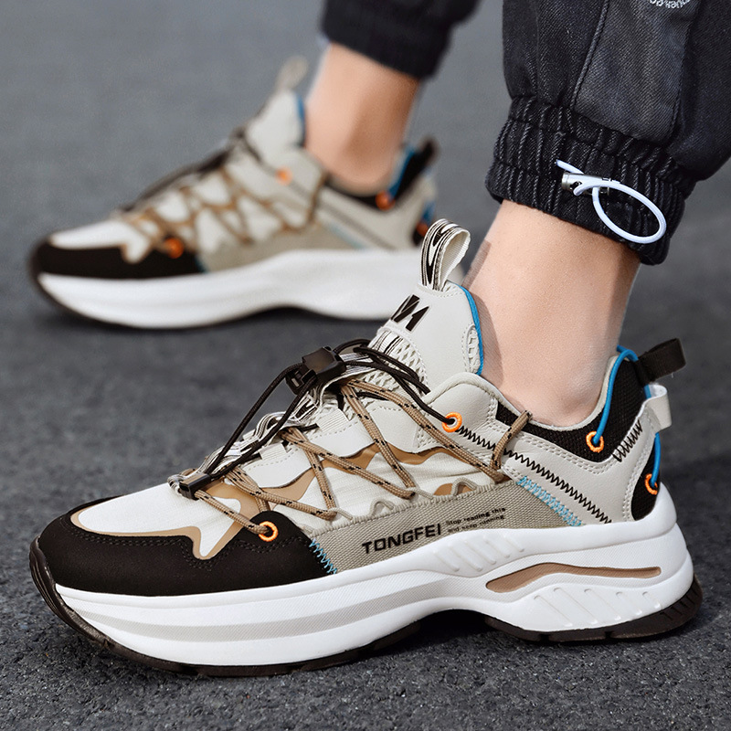 2024 otoño nuevos zapatos de hombre al por mayor zapatos de moda moda moda moda nacional juventud ocio retro estudiantes zapatos papá