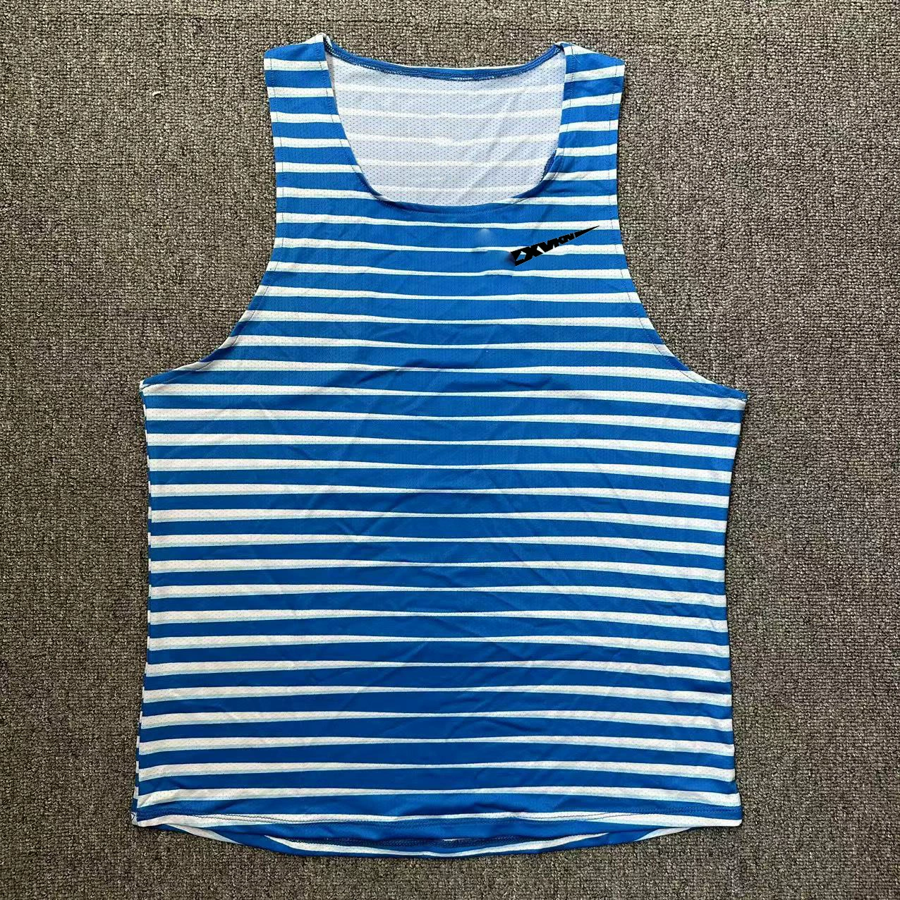 Легкоатлетическая одежда для мужчин и женщин, жилеты для бега, летняя одежда для соревнований без рукавов, спортивная тренировочная одежда для студентов, изготовление спортивной одежды для марафона.