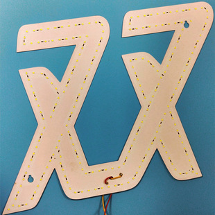 Shenzhen Factory Produces Led Letter-Shaped Board Light Sources, Custom-Made Processing of Special-Shaped Board Light Sources and Letter-Shaped Board Backlights