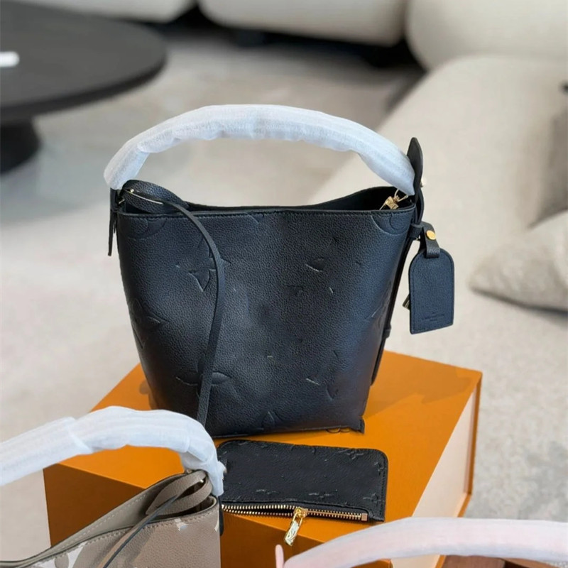 2025 New Arrival Luxury Bucket Bag With Bow Knot Retro Handbag White Tricolor Women's Casual Versatile Shoulder Crossbody Bag - Thumbnail 6