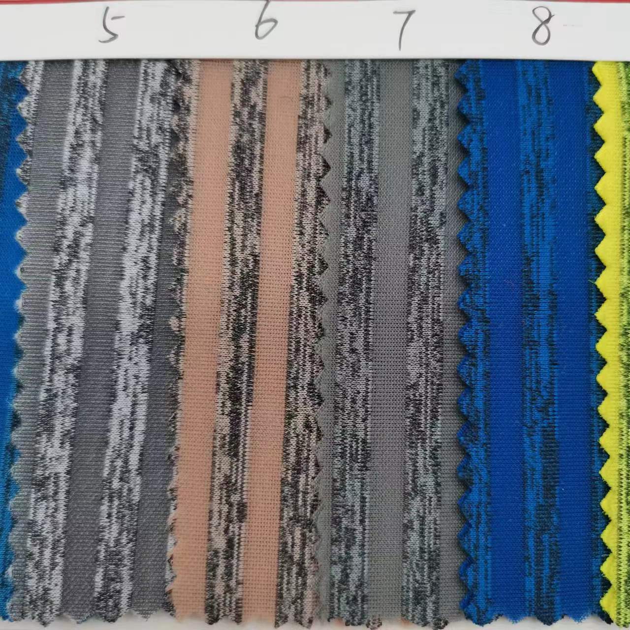 Ready-made sandwich, two-color striped sandwich, soft mesh cloth, 3D bird's eye cloth, luggage, shoes and hat accessories