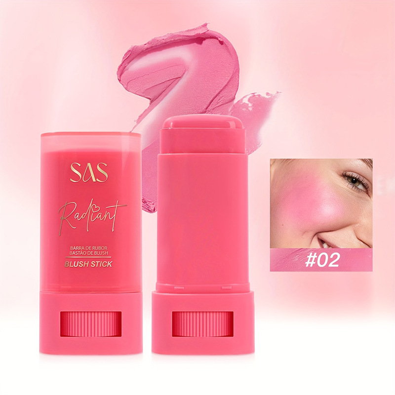 USHAS Europa y los Estados Unidos transfronterizos spot blush multipropósito sombra de ojos blush lipstick impermeable a largo plazo maquillaje SAC072