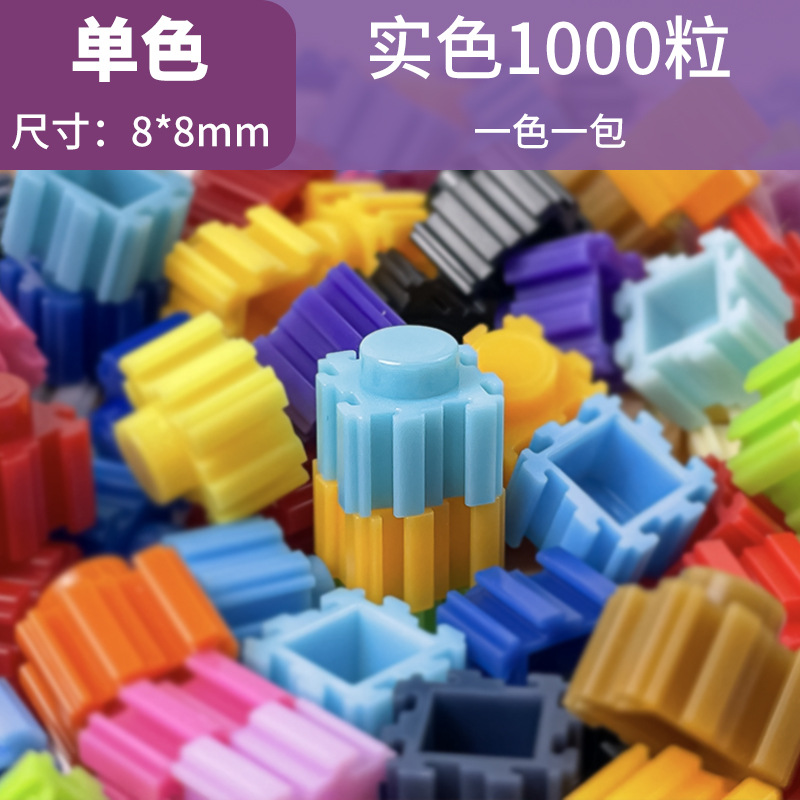 1000 tabletas de color sólido