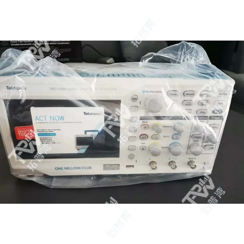 Tektronix 泰克 TBS1102X 双通道数字存储示波器 100 MHz 1 GS/s