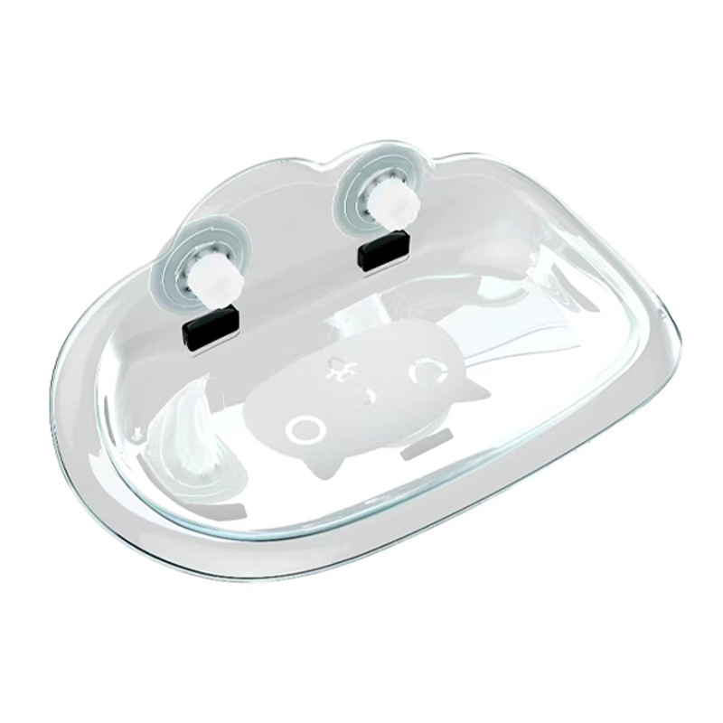 Hamaca para mascotas, cama para gatos transparente montada en la pared, nido para gatos suspendido, hamaca para gatos universal de cuatro estaciones, cama colgante con ventosa