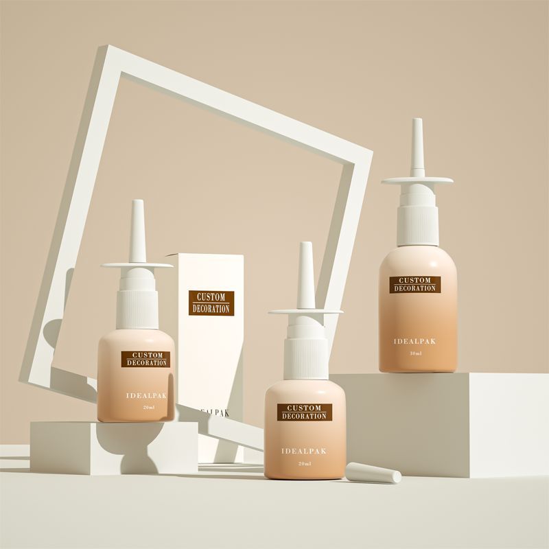 20ml30ml液体药瓶直喷鼻喷瓶 喷砂小喷壶分装瓶 口腔喷雾塑料瓶子