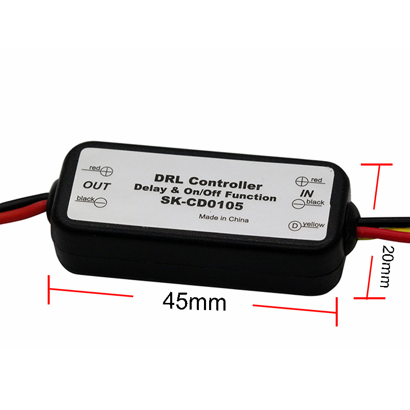 SK-CD0103 dimming delay line for LED strip SK-CD0105 multifunction daytime running light flasher DRL controller