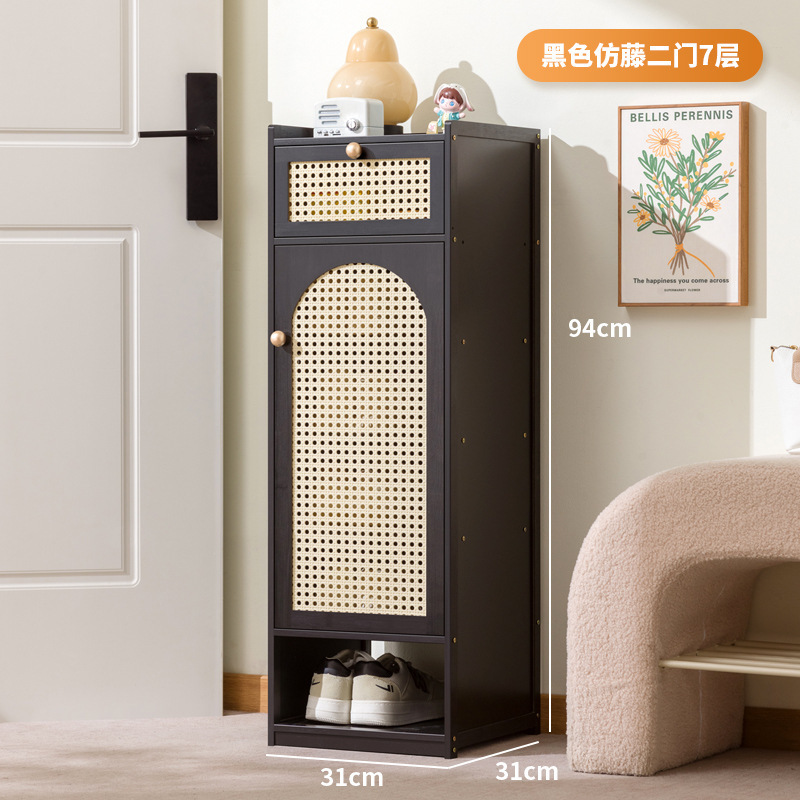 鞋柜家用门口2025新款分层隔板小窄入户门收纳柜出租屋经济型鞋架|undefined
