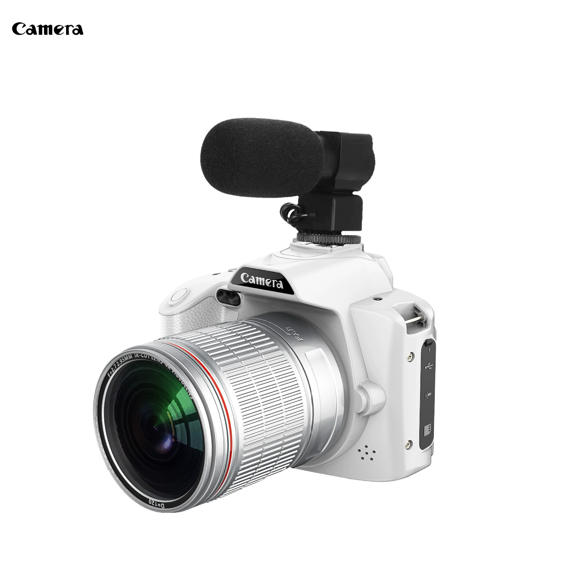 Digital camera D5, 4K Wi‑Fi, 64 million pixels, night vision, multiple memory options