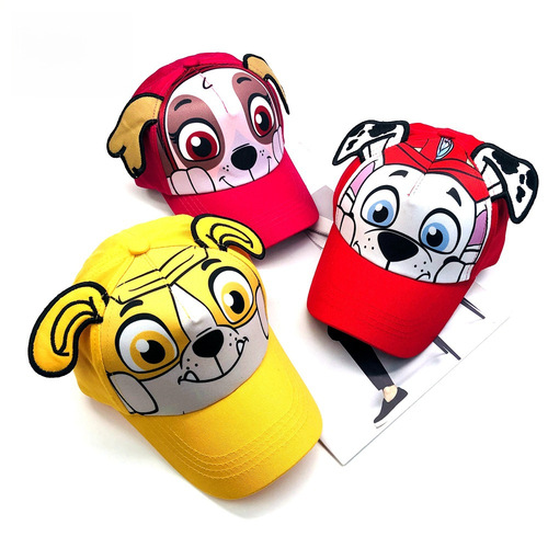 Children's hat wholesale for spring and autumn, new Wangwang team baseball cap, Korean style, dog-shaped, children's bucket hat, trendy