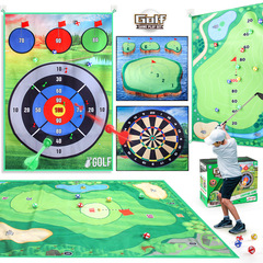 Cross-border 20 children's thickened golf game mat sets golf clubs indoor and outdoor sporting goods