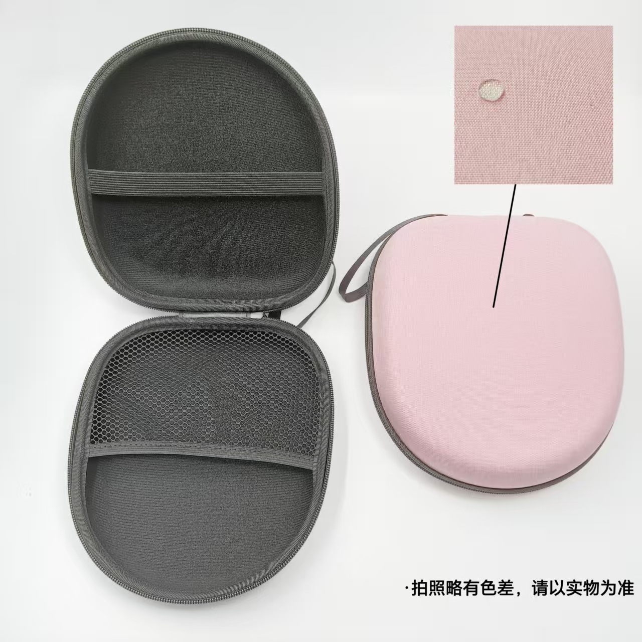 Estuche para auriculares de diadema en stock, compatible con auriculares Bluetooth Sony y Audio-Technica, bolsa de almacenamiento portátil de EVA para embalaje de auriculares.