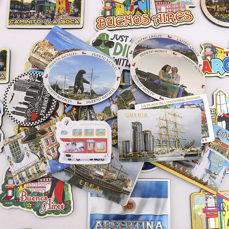 创意冰箱贴家居简约装饰磁贴个性动漫磁力贴动画国潮冰箱贴批发