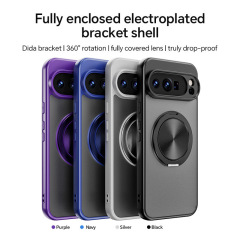跨境适用GooglePixel10proXL磁吸手机壳谷歌Pixel9A旋转支架肤感