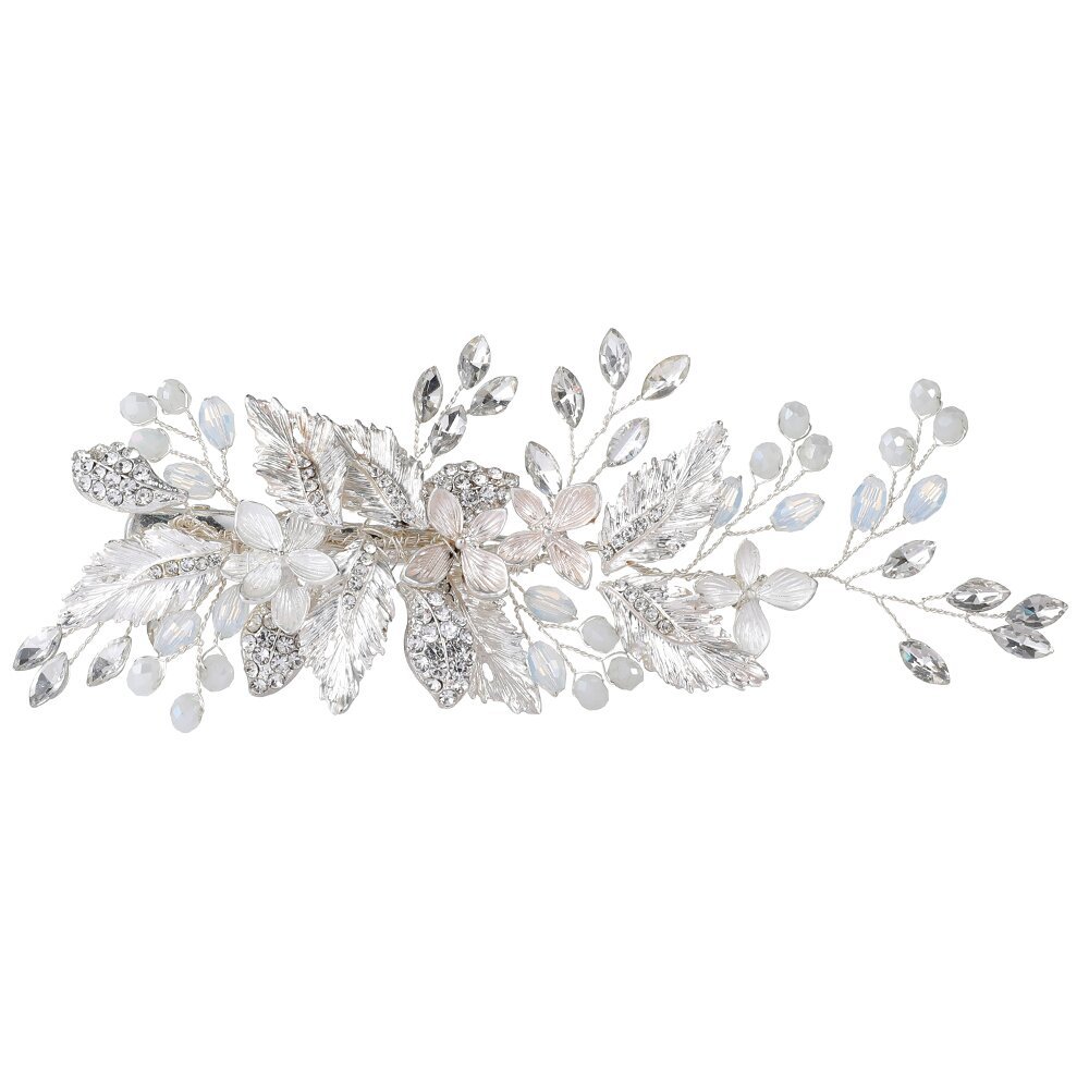 欧米の国境を越えた花嫁の髪飾り櫛タンパク質水晶髪飾り合金髪飾りヘアピン国境を越えた専用供給