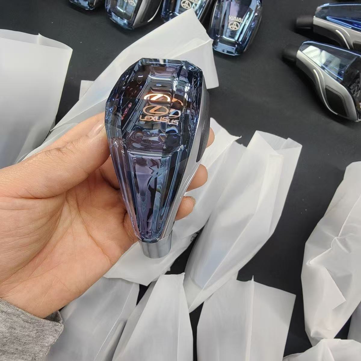 Suitable for the 12Th Generation Toyota Crown 2.53.0 Gear Shift Knob, Modified Crystal Gear Shift Lever