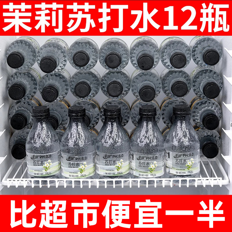 菲绿&饱矿茉莉味苏打水300ml*12瓶户外便携柔水质解渴解腻水饮料|undefined