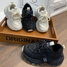 2025冬季新款男女儿童休闲运动鞋时尚中大学生跑步鞋儿童鞋批发