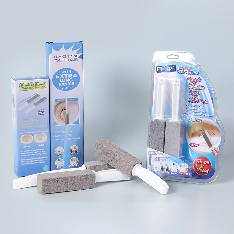 Suministro directo de fábrica piedra pómez cepillo de baño TV compras nuevo producto, eliminar óxido estante