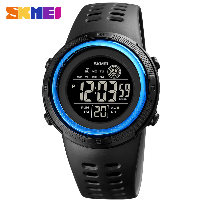 Skmei 1773 nuevo estudiante deportes al aire libre reloj electrónico color caramelo moda cinta luminosa pantalla única