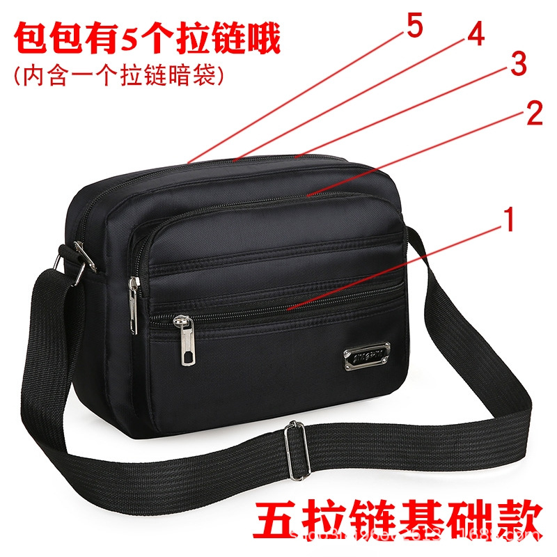 Bolsa de negocios para hombres y mujeres billetera de nylon bolsa de carga de lona cajero hombro bolsa de mensajero bolsa de tela oxford bolsa de negocios