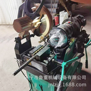 Production and cold cutting saw 50 Type full-automatic steel bar rolling machine HGSD50 Type 40 thread steel bar threading machine