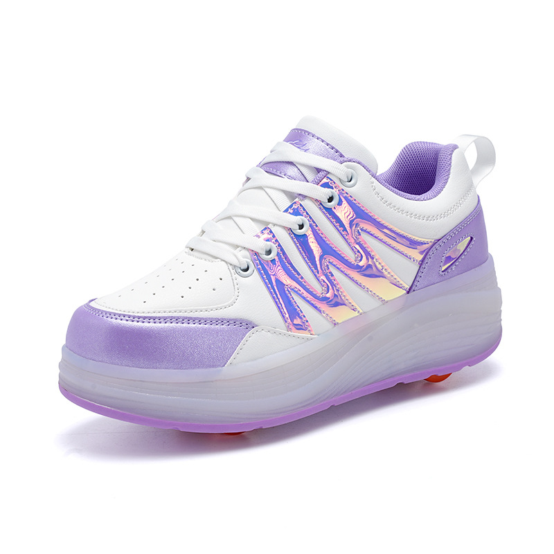 608 흰색 보라색