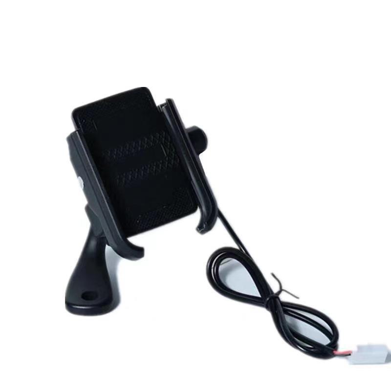 Motorcycle, Electric Vehicle, Bicycle, Delivery Phone Holder, Pure Electric Bike, Alloy with Usb, Motorcycle Charging