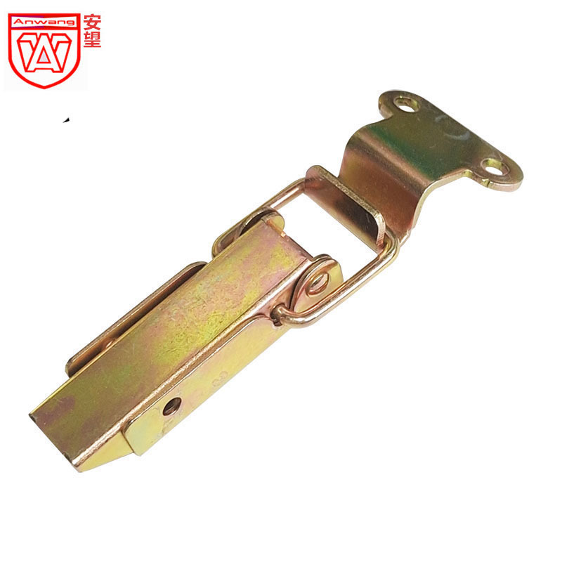 AW / Anwang # 1 caja de herramientas larga hebilla de hierro chapado en color fijo hebilla de fijación hebilla de fijación 505A6