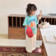 Elmo Beibei Summer Children's Wear Korean Style Cartoon T-Shirt Casual Loose Half Sleeve Letter Print Short Sleeve Top