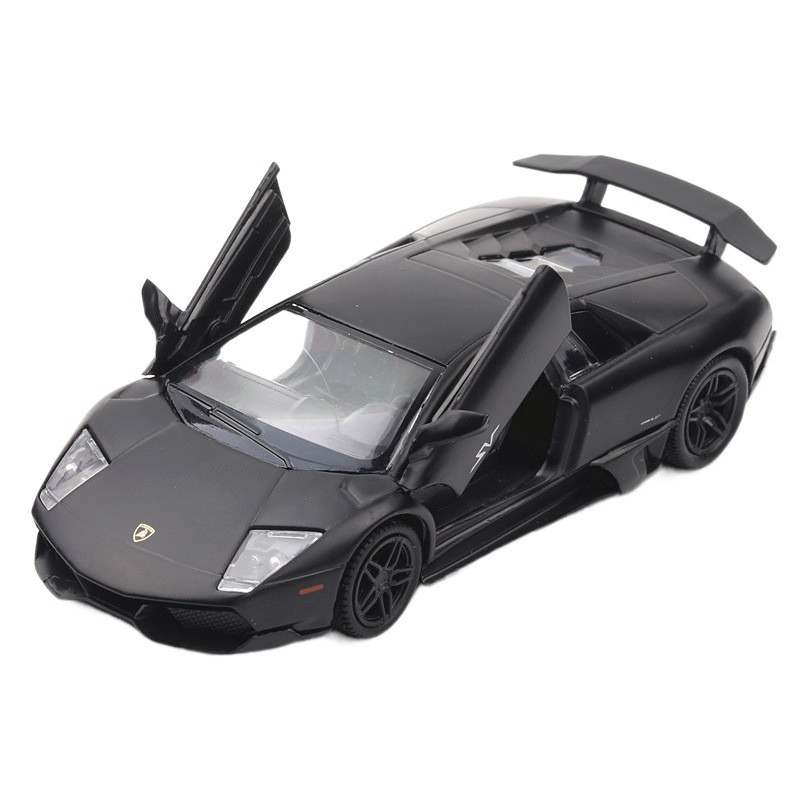 Ma Ke Yi simulación aleación coche modelo 1:36 LANBO bat tirar hacia atrás coche deportivo sin banda sonido y luz modelo de coche de juguete adornos