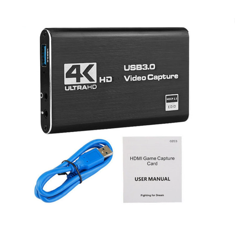 HDMI карта захвата HD 4K для смартфонов и планшетов, запись игрового процесса, устройство для трансляций и записи видео