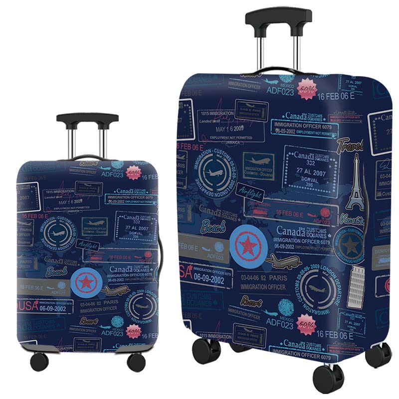 Cubierta protectora de maleta personalizada cubierta de polvo Amazon explosiva cubierta de maleta de trolley transfronteriza cubierta protectora de maleta image 16