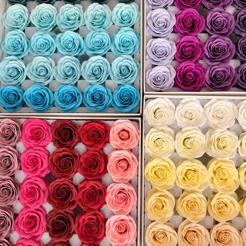 Extra-Large 7-Layer Awakening Rose Soap Flower Head Manufacturer Wholesale Soap Flower Gift Box Bouquet Gift DIY Flower Soap Extra-Large 7-Layer Awakening Rose Soap Flower Head Manufacturer Wholesale Soap Flower Gift Box Bouquet Gift DIY Flower Soap