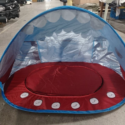 Avtomobil dam çadırları and Portable, Cute Shark Design, for Kids