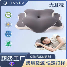 跨境TK蝴蝶型异形记忆枕 护颈椎记忆棉枕头 零压力蝶形枕枕头枕芯