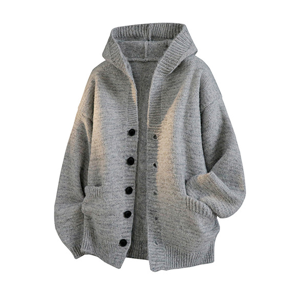 knitted hoody