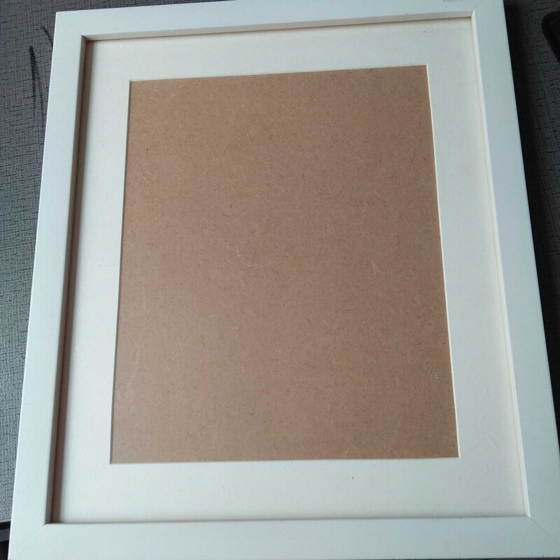 Factory custom-made printing LOGO wooden table picture frame White photo frame, picture frame 7 inch 4 open 8KA3A4 photo frame