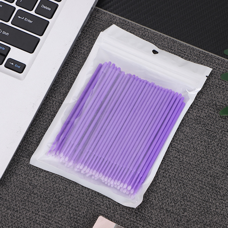 100 pieces bag purple