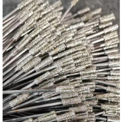 高級延長玉パンチ針ダイヤモンド研削ヘッド玉琥珀パンチドリルドリルドリル穴