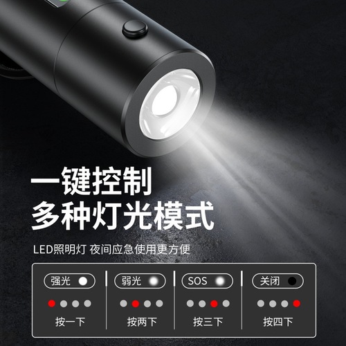 Car safety hammer, car-mounted multi-functional escape window breaker, car fire-fighting one-second emergency four-in-one window breaker