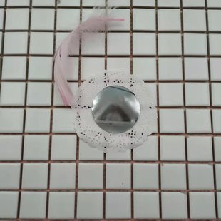 Glasses case cosmetic case built-in lens care box built-in lens round square heart-shaped and other multi-shape lenses