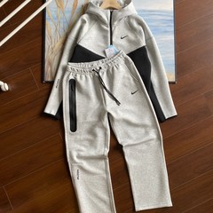 春のホットスタイル海外NK共同ブランドnocメンズフード付きスーツフックプリントカジュアルカップル快適なスポーツウェア