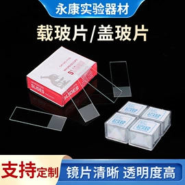 载玻片;试管、滴管;烧杯、烧瓶