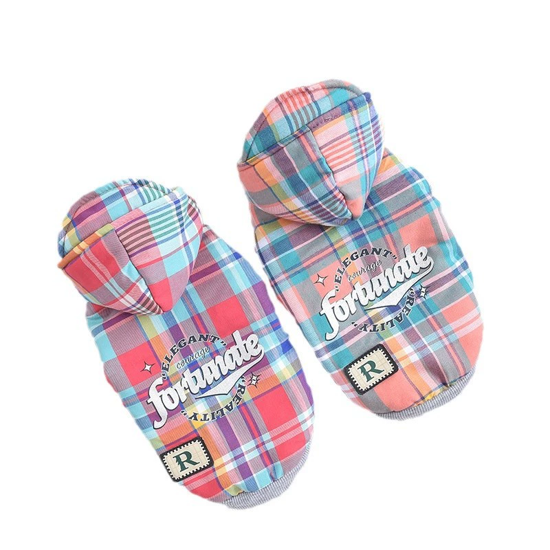 Спотовая одежда для собак, одежда для собак, цветная сетка, внешняя торговля