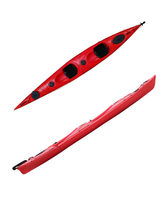 QSSIT52000皮划艇 5.2米双人海洋舟 硬艇皮筏艇滚塑船海皮独木舟