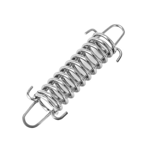 Outdoor stainless steel spring clip windproof buffer high strength sunshade elastic hook awning rope clip tent hook